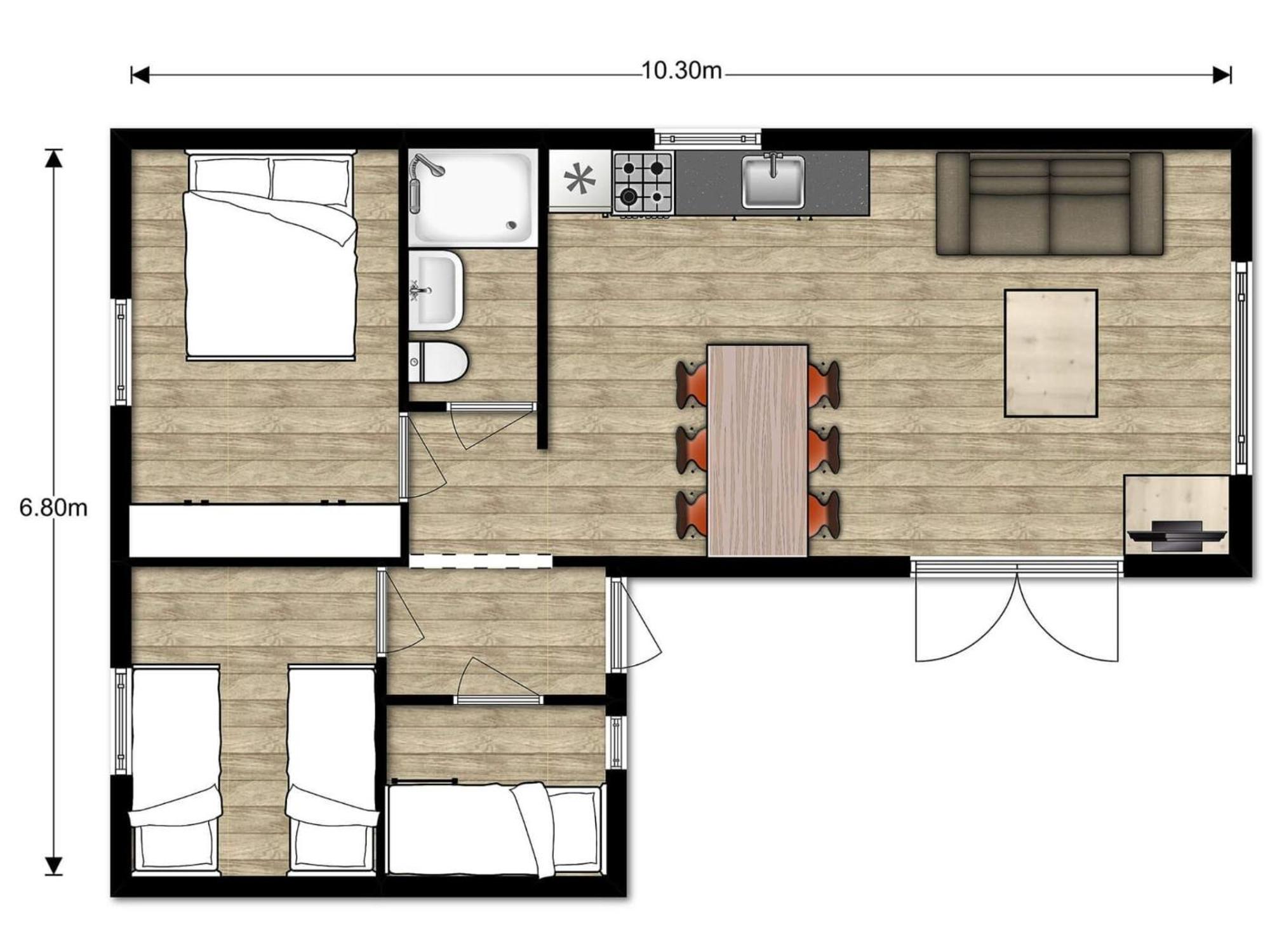 Brand New Chalets At 10 Minutes From The Oosterschelde Heinkenszand 外观 照片
